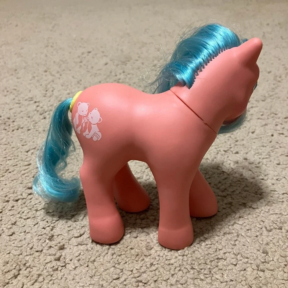 Vintage Hasbro G1 My Little Pony 1987 Happy Tails 